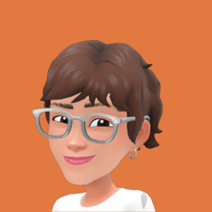 Avatar von Jamie-Lee Oster, einer jungen Frau mit kurzen braunen Haaren und einer Brille.
